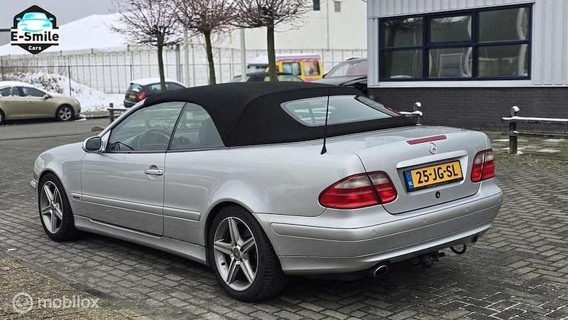 Occasion Mercedes CLK200 Elegance 163 PK (119 kW) 2002 Grijs Cabriolet
