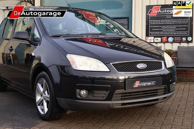 Zwart Gebruikt 2007 Ford C-MAX Futura MPV | € 2.495 (Eerlijke prijs) - Afbeelding 1/4