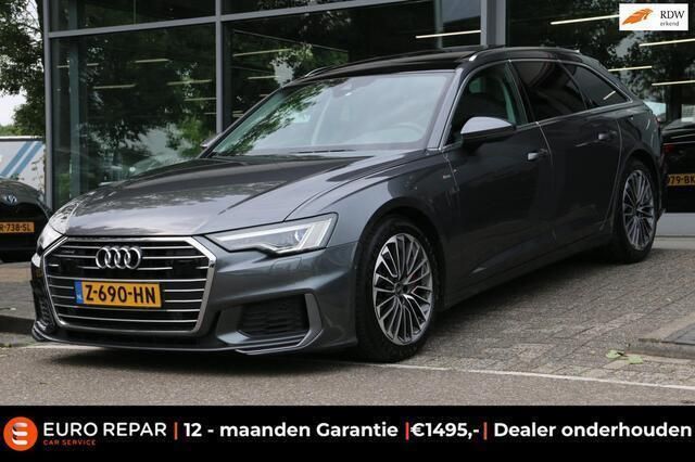Grijs Gebruikt 2021 Audi A6 Competition Stationwagen | € 40.995 (Super prijs) - Afbeelding 1/4