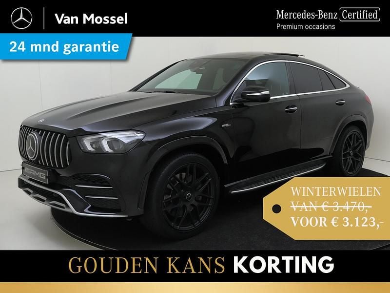 Zwart Gebruikt 2021 Mercedes GLE53 AMG Premium Plus Coupé | € 94.945 (Eerlijke prijs) - Afbeelding 1/4