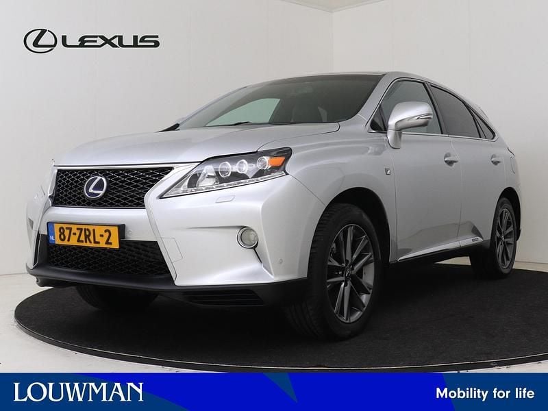 Grijs Gebruikt 2013 Lexus RX450h Sport Line SUV | € 21.950 (Eerlijke prijs) - Afbeelding 1/4