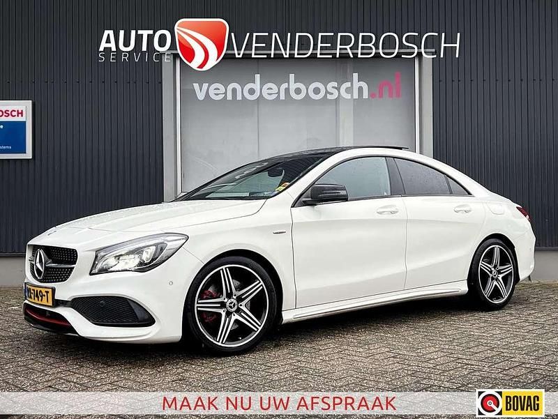 Wit Gebruikt 2017 Mercedes CLA250 Prestige Sedan | € 21.990 (Goede deal) - Afbeelding 1/4