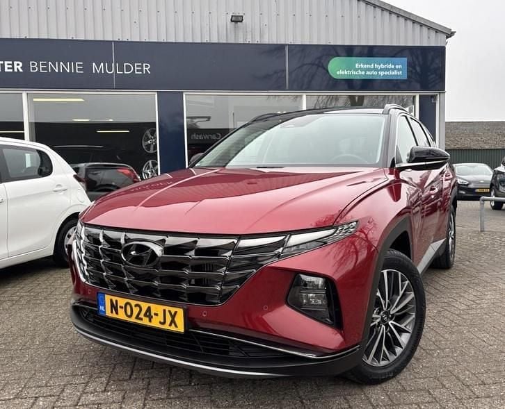 Rood Occasion 2021 Hyundai Tucson SUV | € 23.945 (Eerlijke prijs) - Afbeelding 1/4