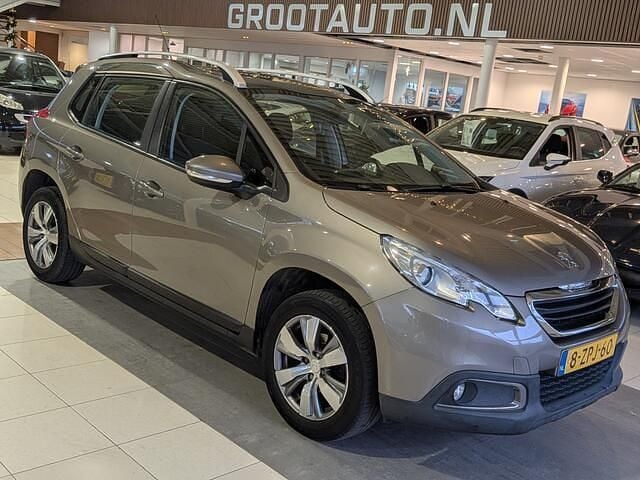Grijs Gebruikt 2015 Peugeot 2008 Active SUV | € 6.944 (Goede deal) - Afbeelding 1/4