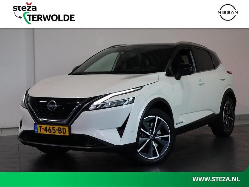 Pearl white m Occasion 2023 Nissan Qashqai Tekna SUV | € 31.945 (Iets duurder) - Afbeelding 1/4