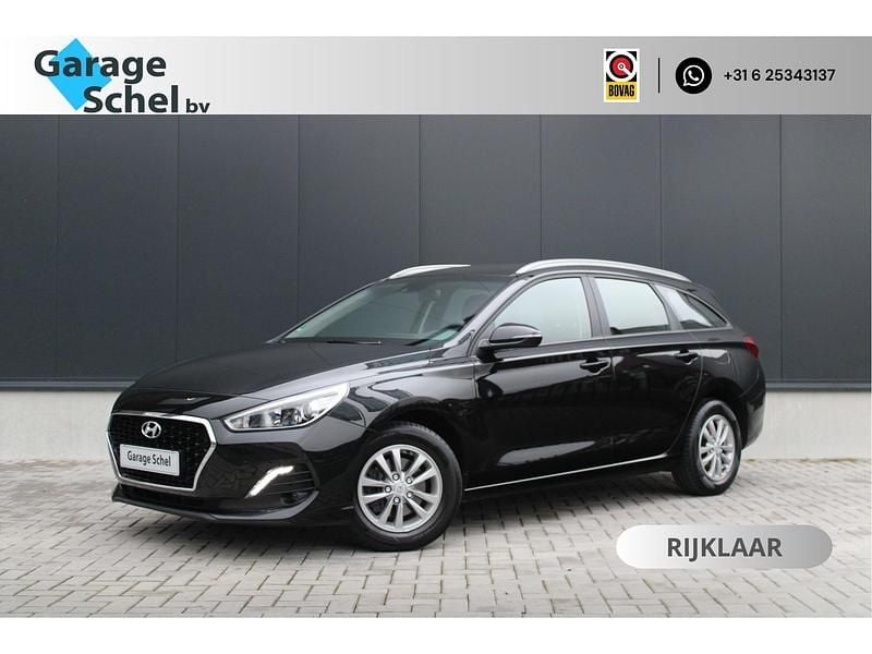 Occasion Hyundai i30 Comfort 142 PK (104 kW) 2019 Zwart (metallic) Stationwagen