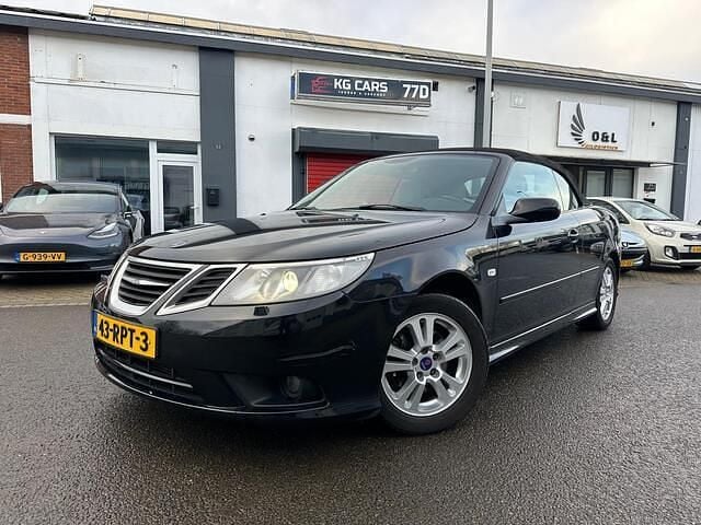 Zwart Occasion 2007 Saab 9-3 Cabriolet Vector Cabriolet | € 10.450 (Eerlijke prijs) - Afbeelding 1/4