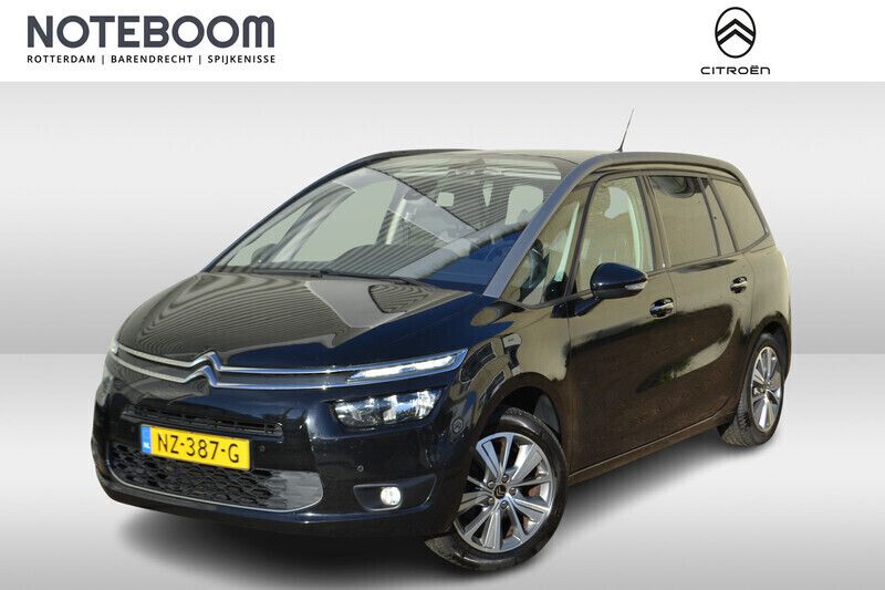 Zwart Gebruikt 2017 Citroën Grand C4 Picasso Shine MPV | € 12.900 (Iets duurder) - Afbeelding 1/4