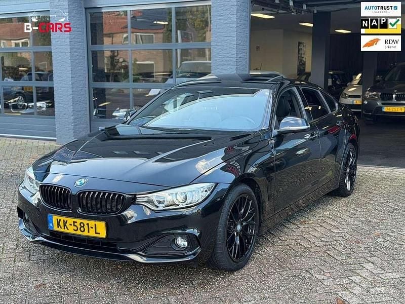 Zwart Gebruikt 2016 BMW 420 Gran Coupé M Sport Coupé | € 14.999 (Goede deal) - Afbeelding 1/4