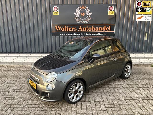 Grijs Occasion 2013 Fiat 500S Hatchback | € 7.450 (Eerlijke prijs) - Afbeelding 1/4