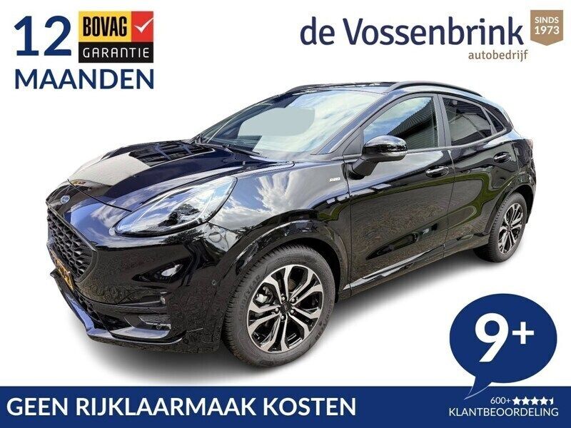 Zwart, andere lak Gebruikt 2024 Ford Puma ST-Line SUV | € 28.950 (Eerlijke prijs) - Afbeelding 1/4