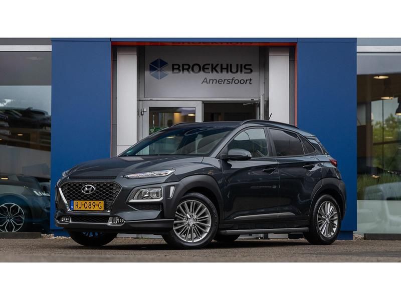Grijs Gebruikt 2018 Hyundai Kona SUV | € 15.400 (Eerlijke prijs) - Afbeelding 1/4