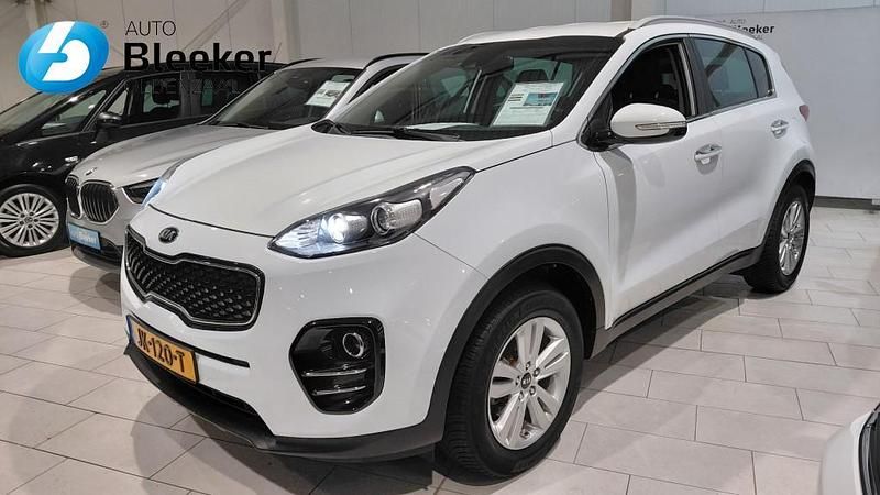 Wit Gebruikt 2016 Kia Sportage SUV | € 14.950 (Eerlijke prijs) - Afbeelding 1/4