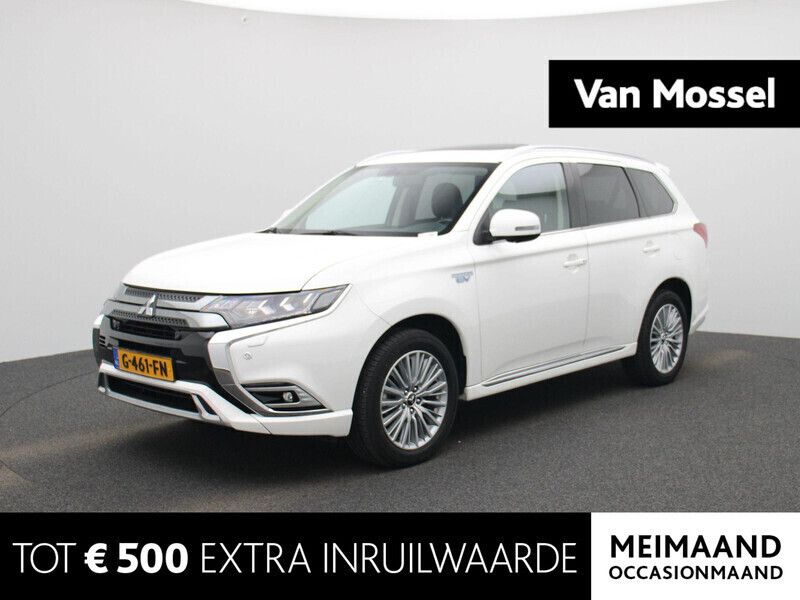 Wit Gebruikt 2019 Mitsubishi Outlander P-HEV Intense+ SUV | € 21.900 (Eerlijke prijs) - Afbeelding 1/4