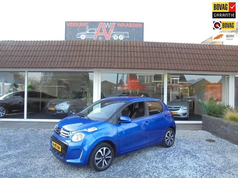 Blauw Gebruikt 2019 Citroën C1 Shine Hatchback | € 8.950 (Eerlijke prijs) - Afbeelding 1/4