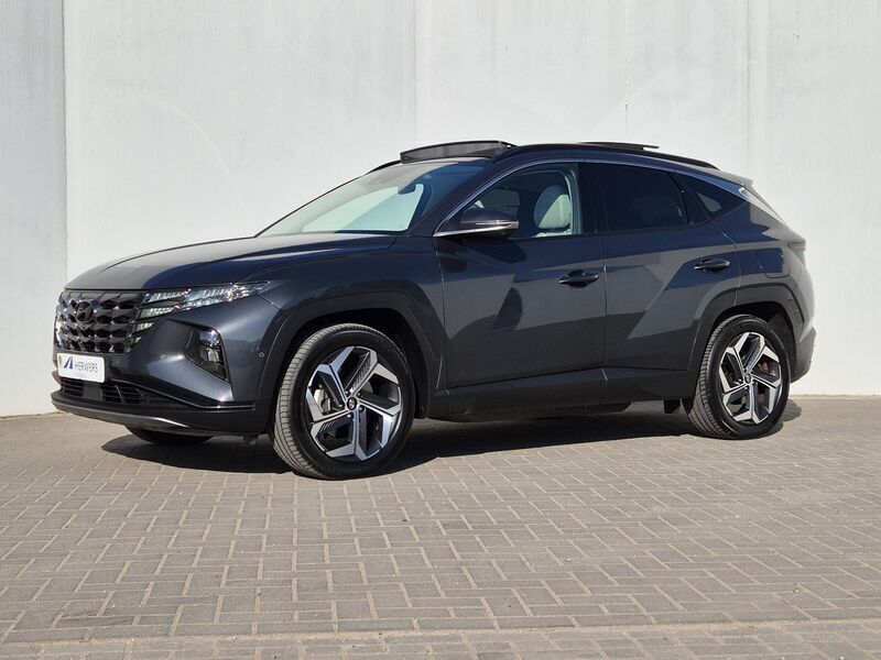 Grijs Gebruikt 2022 Hyundai Tucson Premium SUV | € 34.880 (Eerlijke prijs) - Afbeelding 1/4