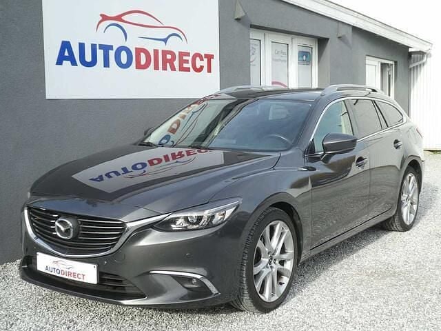 Grijs Occasion 2017 Mazda 6 Stationwagen | € 12.950 (Super prijs) - Afbeelding 1/4