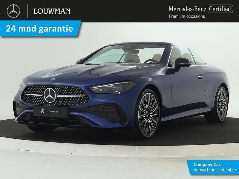 Blauw Gebruikt 2025 Mercedes CLE200 AMG line Cabriolet | € 71.945 - Afbeelding 1/4