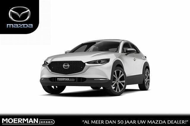 Wit Nieuw 2025 Mazda CX-30 Homura-Line SUV | € 39.740 (Eerlijke prijs) - Afbeelding 1/4