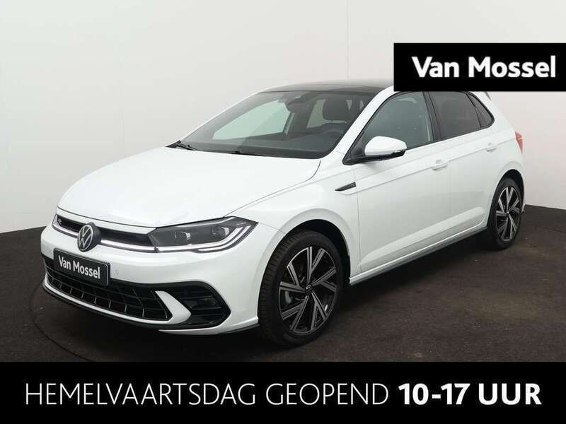 Wit Nieuw 2025 VW Polo R-line Hatchback | € 37.900 - Afbeelding 1/4