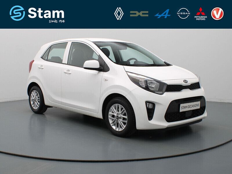 Wit, metallic lak Gebruikt 2021 Kia Picanto Hatchback | € 15.490 (Eerlijke prijs) - Afbeelding 1/4