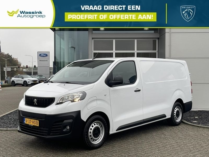 Wit Nieuw 2024 Peugeot e-Expert Van | € 29.812 - Afbeelding 1/4