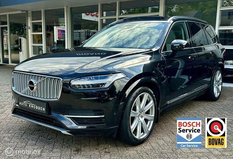 Zwart Gebruikt 2016 Volvo XC90 Inscription SUV | € 31.900 (Super prijs) - Afbeelding 1/4