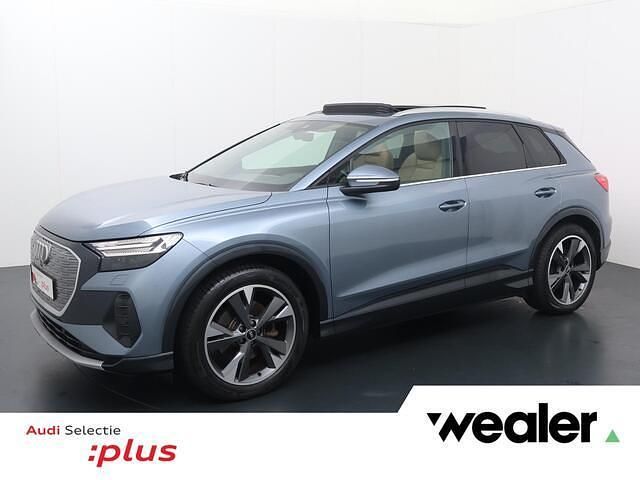 Blauw Gebruikt 2021 Audi Q4 e-tron Advanced Plus SUV | € 27.840 (Iets duurder) - Afbeelding 1/4