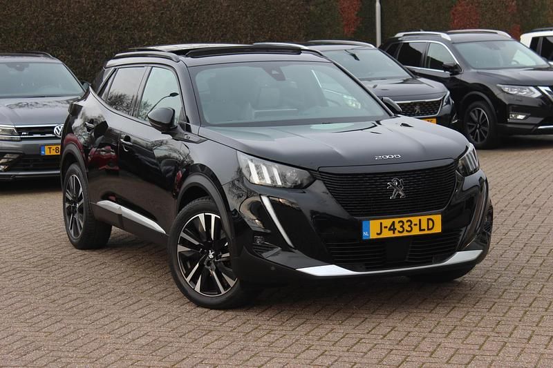 Zwart Occasion 2020 Peugeot e-2008 GTi SUV | € 15.999 (Eerlijke prijs) - Afbeelding 1/4