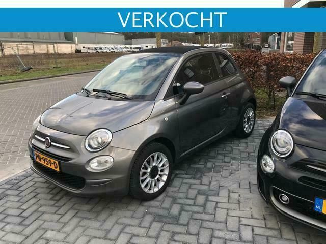 Grijs Gebruikt 2017 Fiat 500 Hatchback | € 9.995 (Eerlijke prijs) - Afbeelding 1/4