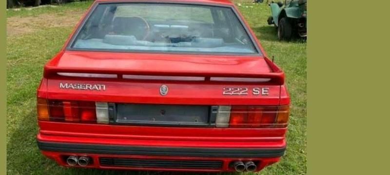 Rood Occasion 1990 Maserati 222 Coupé | € 24.000 - Afbeelding 1/4