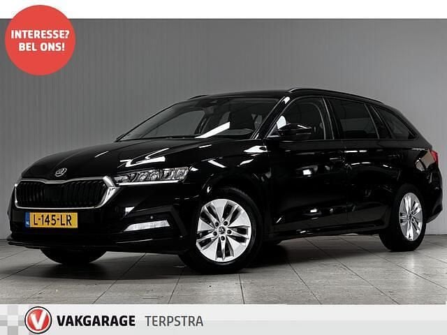 Zwart Occasion 2021 Skoda Octavia Business Line Stationwagen | € 14.850 (Eerlijke prijs) - Afbeelding 1/4