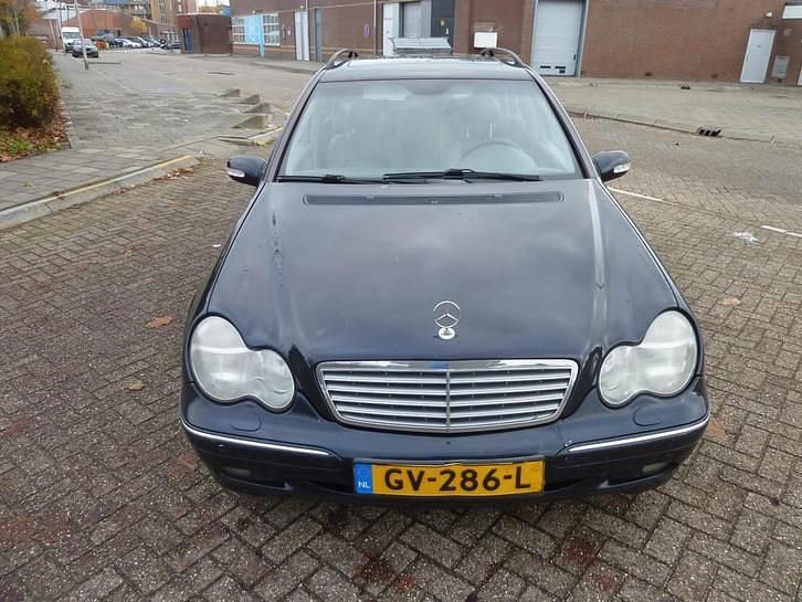 Occasion Mercedes C320 Elegance 218 PK (160 kW) 2001 Blauw Stationwagen