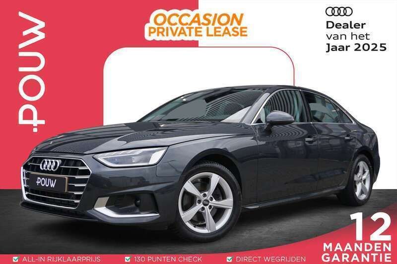 Grijs, metallic lak Gebruikt 2023 Audi A4 Advanced Sedan | € 33.450 (Goede deal) - Afbeelding 1/3