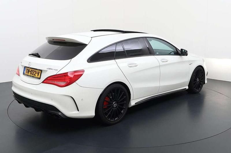 Occasion Mercedes CLA45 AMG Shooting Brake AMG 362 PK (266 kW) 2015 Wit Stationwagen