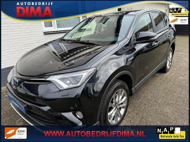 Zwart Gebruikt 2017 Toyota RAV4 Hybrid Sport SUV | € 22.390 (Eerlijke prijs) - Afbeelding 1/4