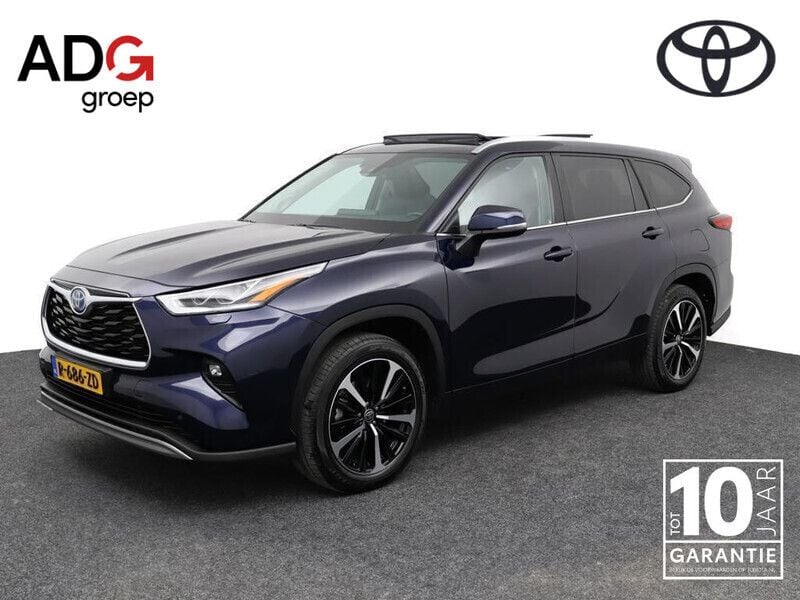 Blauw Gebruikt 2023 Toyota Highlander Premium SUV | € 66.445 (Eerlijke prijs) - Afbeelding 1/4