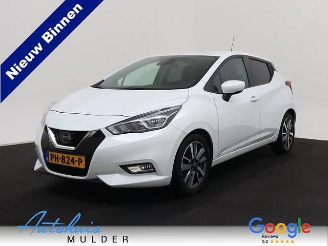 Wit Gebruikt 2017 Nissan Micra N-Connecta Hatchback | € 9.799 (Eerlijke prijs) - Afbeelding 1/4