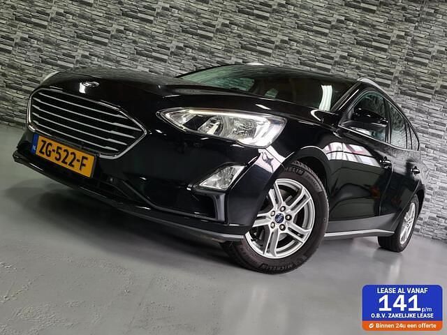 Zwart Gebruikt 2019 Ford Focus Business Edition Stationwagen | € 6.995 (Eerlijke prijs) - Afbeelding 1/4