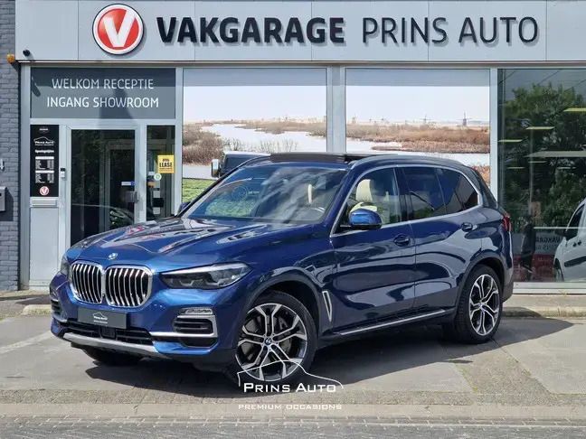 Blauw Gebruikt 2020 BMW X5 Executive SUV | € 53.900 (Super prijs) - Afbeelding 1/4