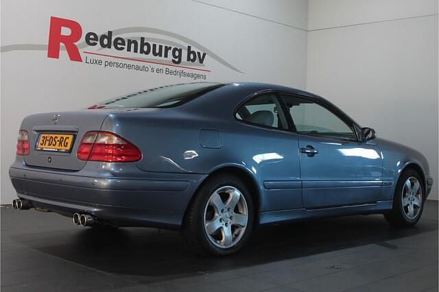 Occasion Mercedes CLK200 Avantgarde 136 PK (100 kW) 1999 Blauw Coupé