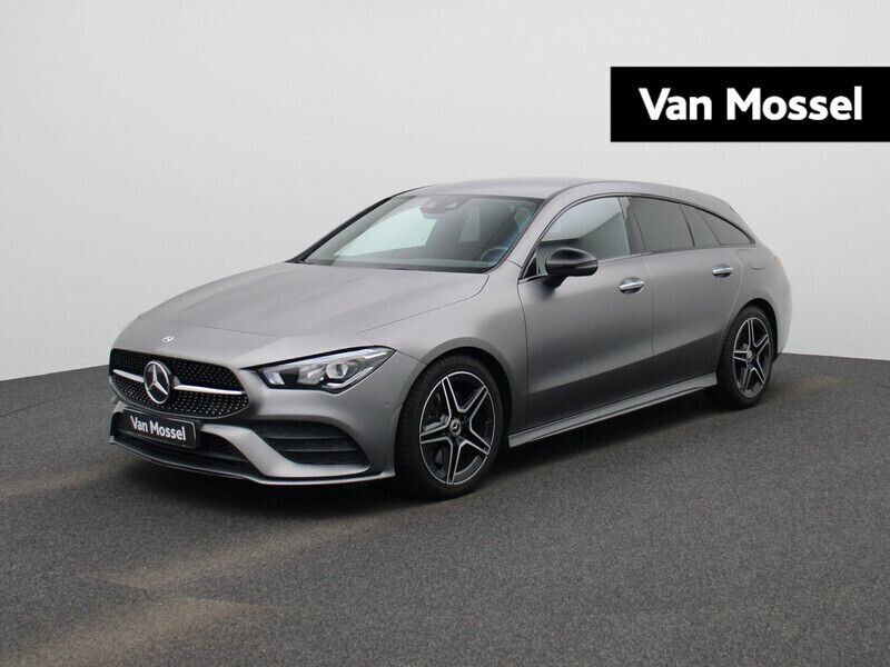 Grijs Gebruikt 2020 Mercedes CLA200 Shooting Brake Business Stationwagen | € 29.900 - Afbeelding 1/4
