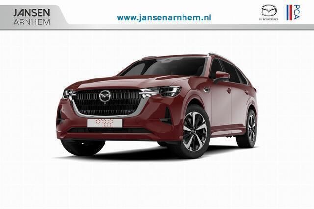 Rood Nieuw 2024 Mazda CX-80 Homura-Line SUV | € 69.792 (Eerlijke prijs) - Afbeelding 1/4
