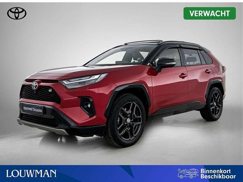 Rood Occasion 2024 Toyota RAV4 Hybrid Sport SUV | € 47.950 (Iets duurder) - Afbeelding 1/4