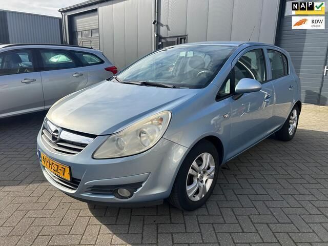 Blauw Gebruikt 2009 Opel Corsa Enjoy Hatchback | € 2.899 (Goede deal) - Afbeelding 1/4
