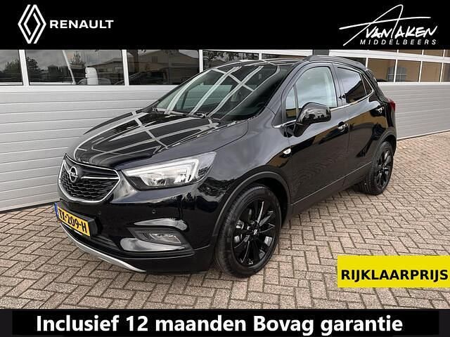 Zwart Gebruikt 2018 Opel Mokka X Innovation SUV | € 18.900 (Eerlijke prijs) - Afbeelding 1/4