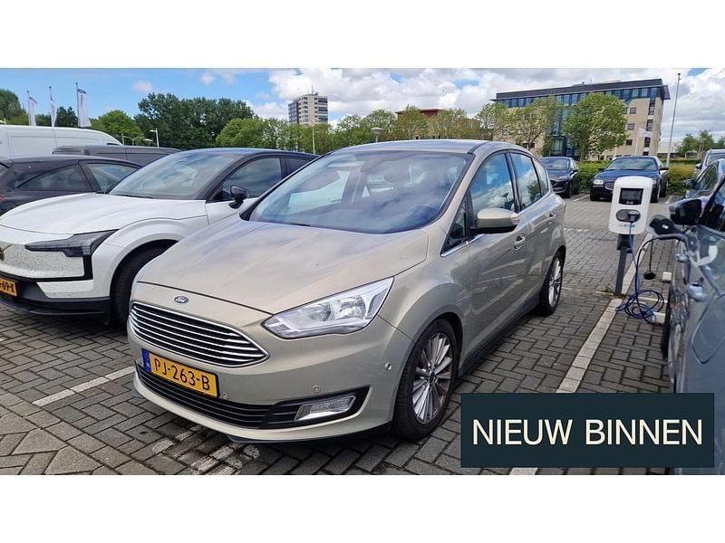 Grijs Gebruikt 2017 Ford C-MAX Titanium MPV | € 10.945 (Eerlijke prijs) - Afbeelding 1/2
