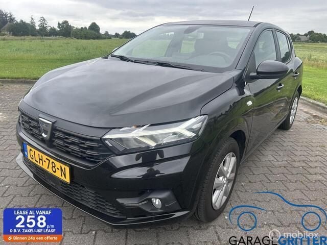 Zwart Gebruikt 2021 Dacia Sandero Comfort Hatchback | € 15.950 (Eerlijke prijs) - Afbeelding 1/4