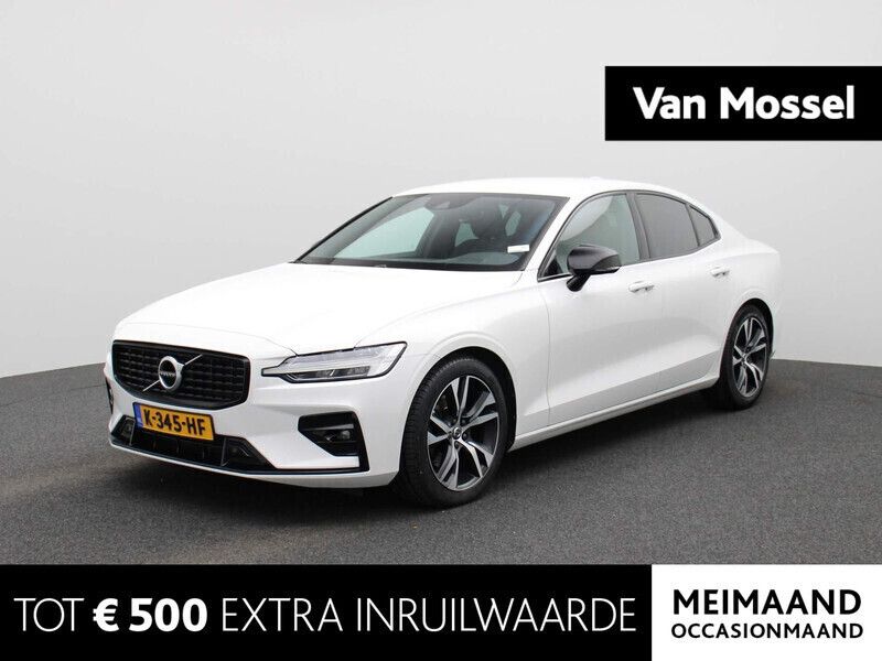 Wit Gebruikt 2021 Volvo S60 R-Design Sedan | € 27.900 (Super prijs) - Afbeelding 1/4