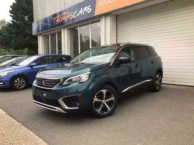 Blauw Gebruikt 2017 Peugeot 5008 Allure MPV | € 23.900 - Afbeelding 1/4